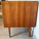 Bureau vintage scandinave en teck, année 60