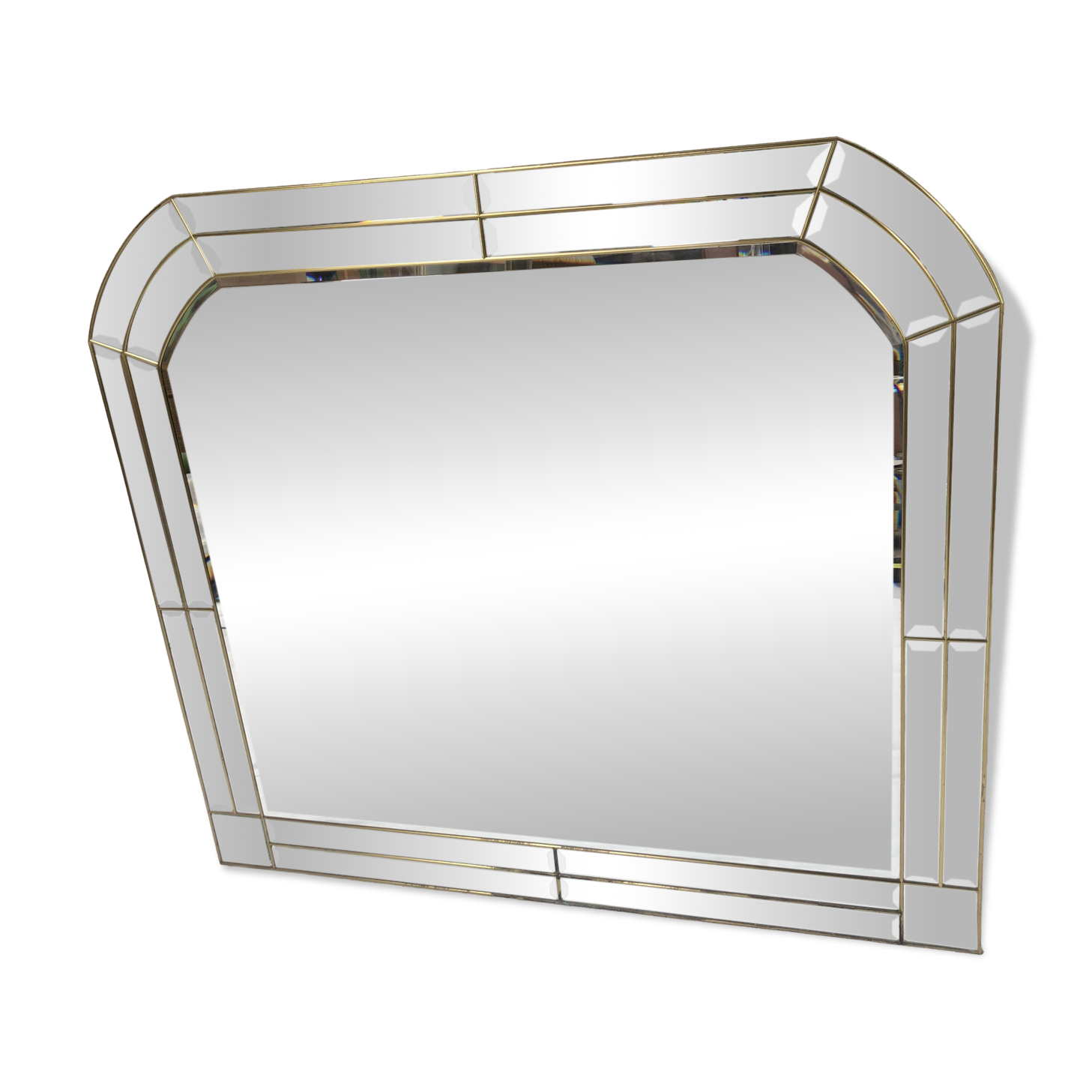 Mid-century Italian mirror by Toscoquattro