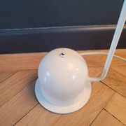 Lampe de bureau vintage articulée laquée blanc
