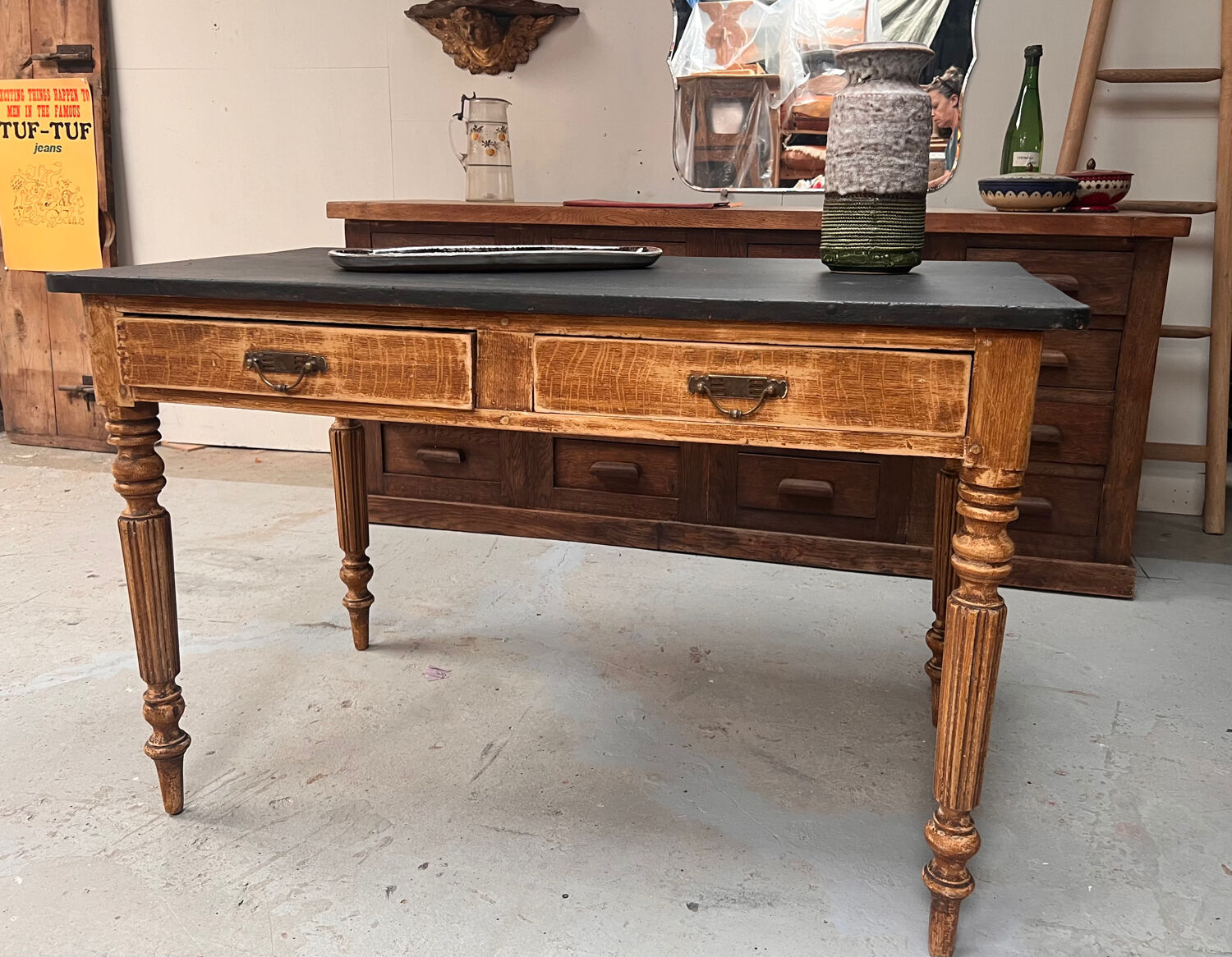 Old kitchen table