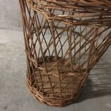 60s rattan basket