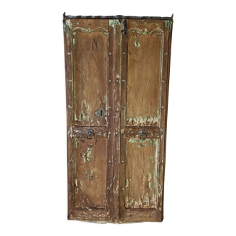 Old wooden door