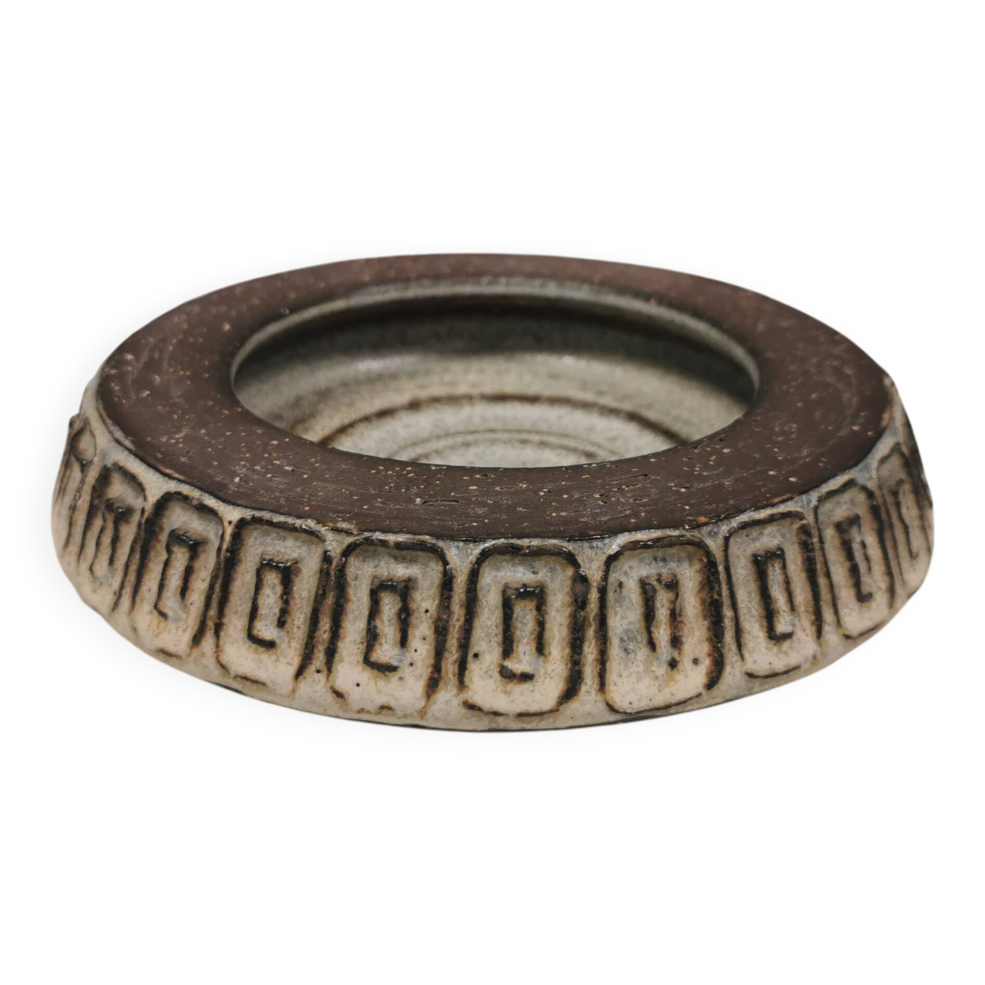 Ceramic ashtray from Danish Michael Andersen 1970-80s