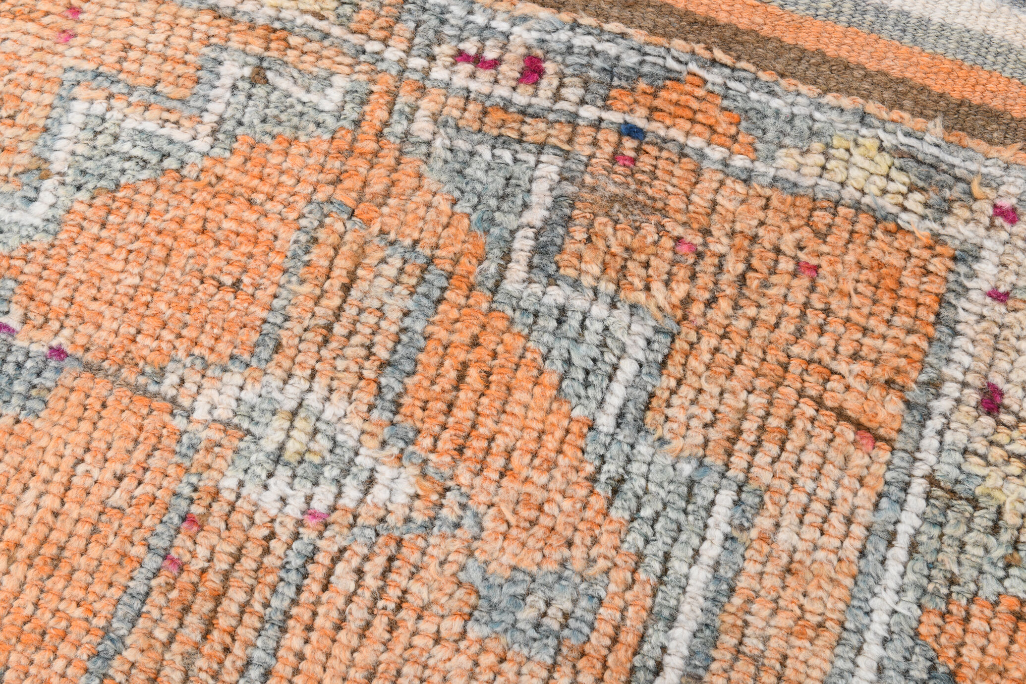 3x12 Vintage Herki Runner Rug, 83x367Cm