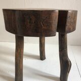 Brutalist tripod coffee table