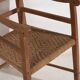 2 fauteuils en chêne et corde, vers 1900