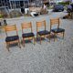4 Scandinavian chairs from the 1960s
