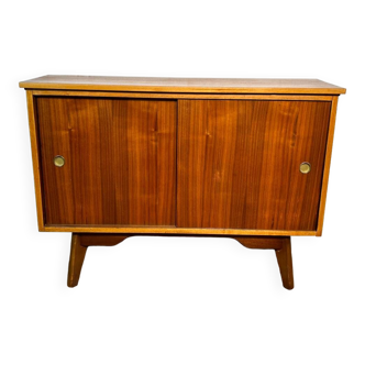 Mid century retro vintage teak small cabinet 1960