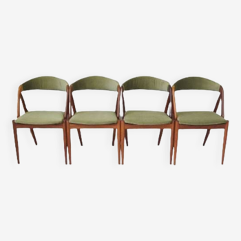 Set of four rosewood chairs, Danish design, 70s, designer: Kai Kristiansen
