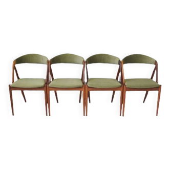 Set of four rosewood chairs, Danish design, 70s, designer: Kai Kristiansen