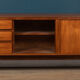 Retro 1960s Long White & Newton Teak Sideboard With Sliding Doors