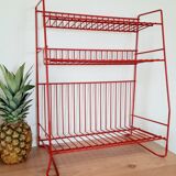 Vintage metal shelf