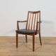 Mid-Century Teak and Leather Dining Chairs by Leslie Dandy for G-Plan, 1960