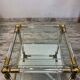 Table basse vintage Hollywood Regency 