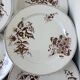Set of 6 vintage dinner plates from Sarreguemines, Danish model 210412.