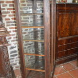Oak display case