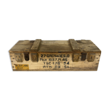 Wooden ammunition box