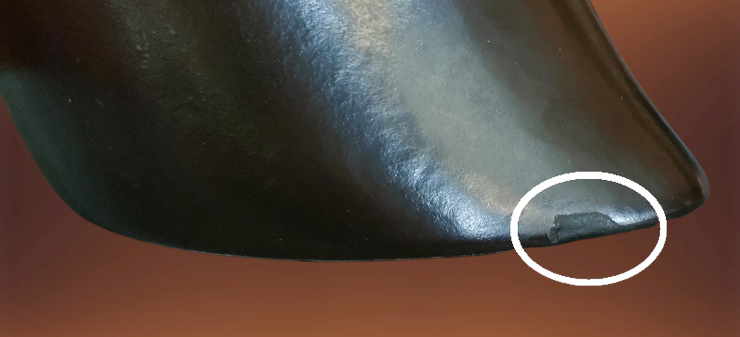 Louis Drimmer stylized lamp boat on the wave - ceramic enamelled two colors - 70s