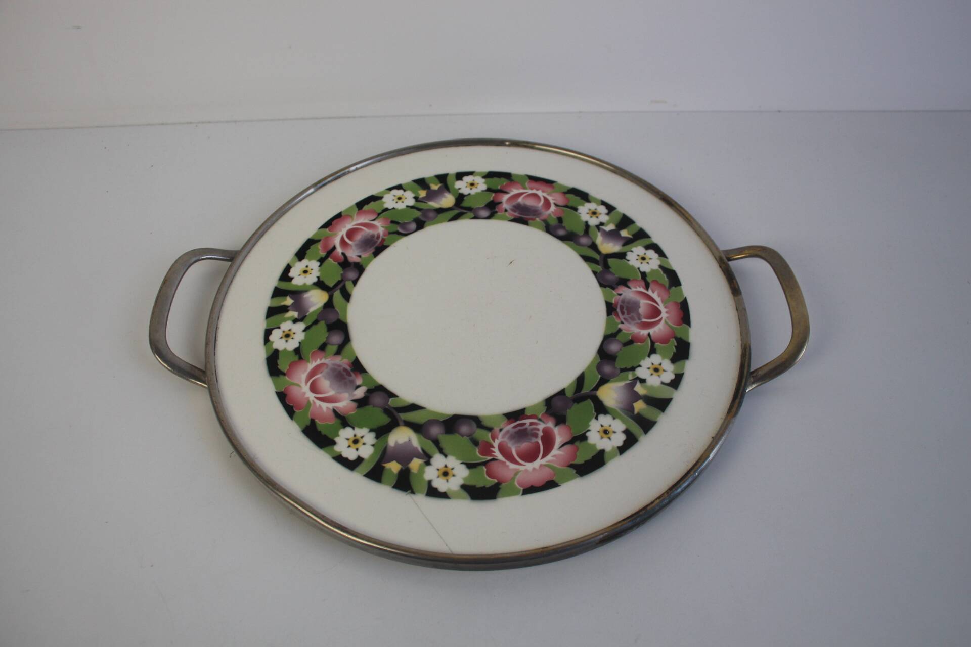 Art Deco Porcelain Tray, Czechoslovakia, 1930's.