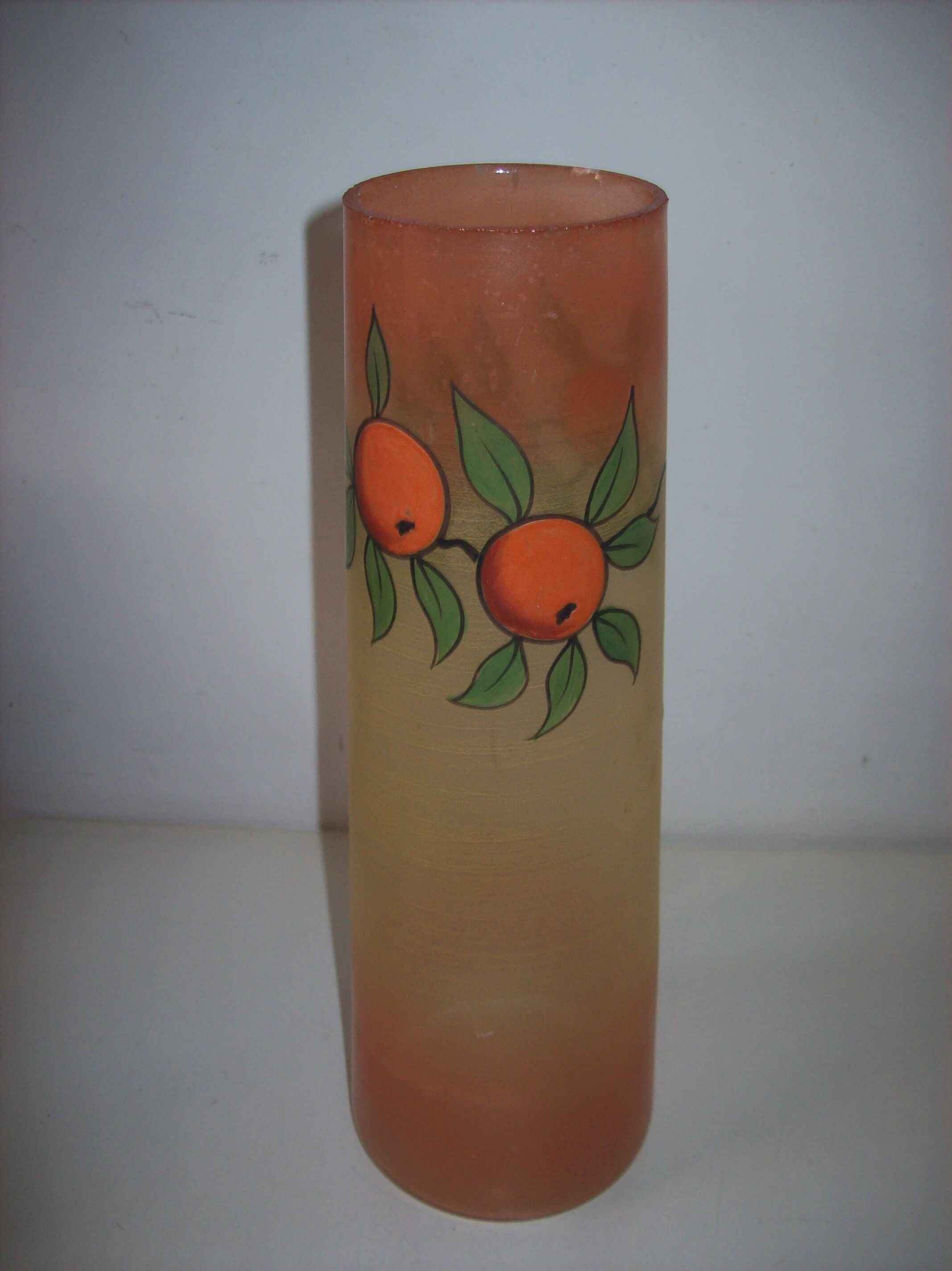 Vase made of glass paste