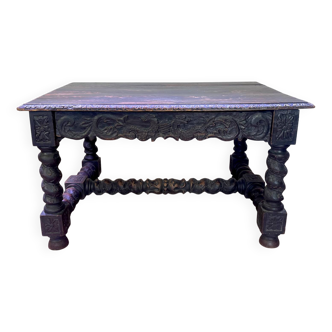 Louis XIII style desk table