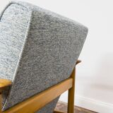 Vintage Armchairs Gfm 142 By Edmund Homa, Gfm, Poland, 1960’s, Set Of 2