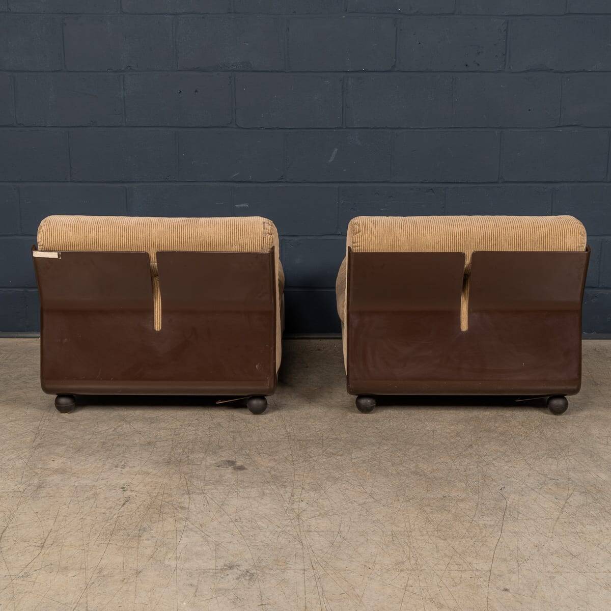 Italian "amanta" 4-piece modular sofa by mario bellini for b&b italia c1980