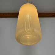 Suspension opaline vintage années 50