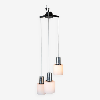 Triple suspension en opaline