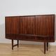 Commode en palissandre du milieu du siècle par E. W. Bach pour Sejling Skabe, Danemark, années 1960.