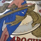 Mirror advertising perfume Laroche