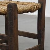 Antique Chair with Rope Seat