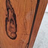 Scandinavian rosewood and chrome sideboard, 60s