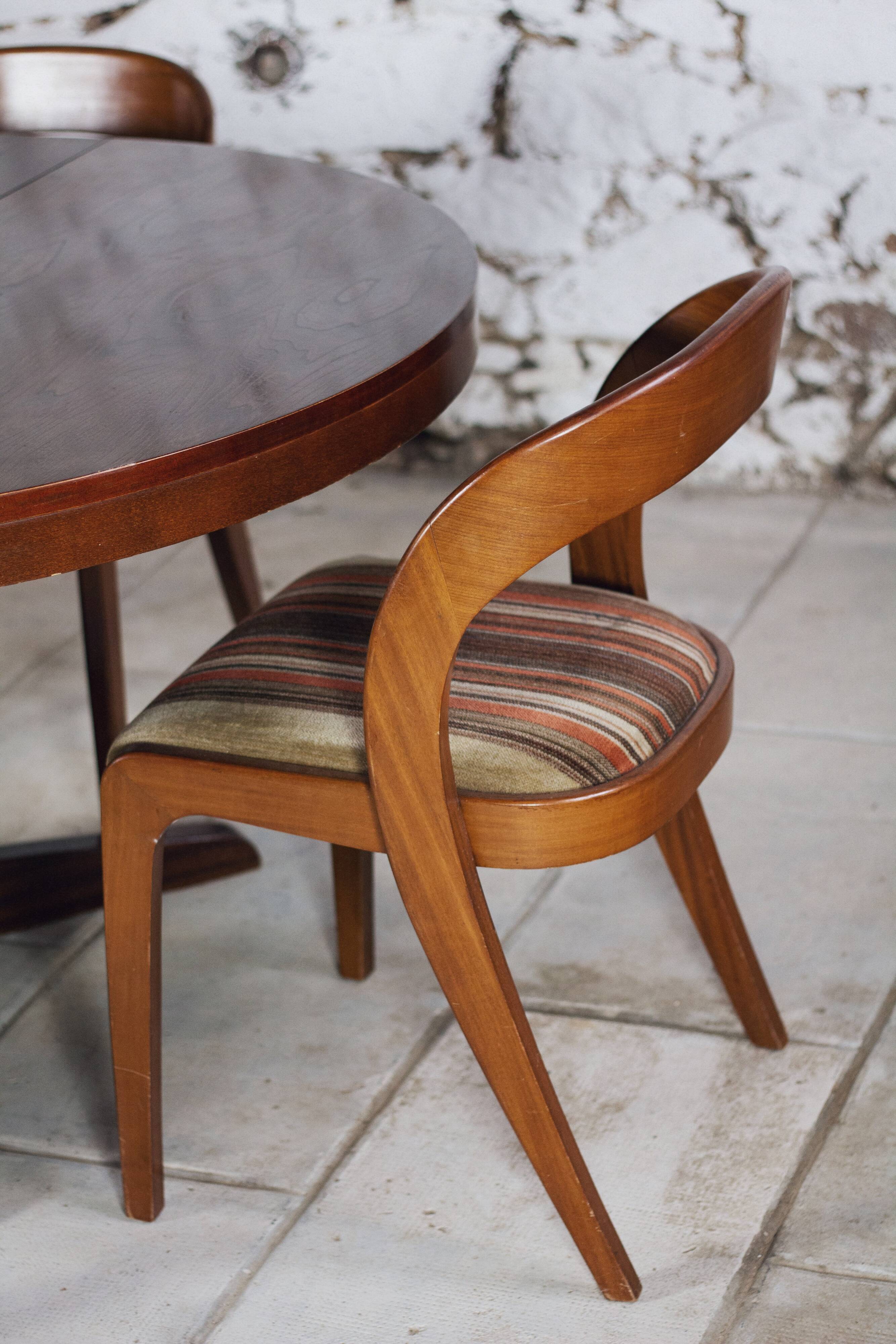 4 Baumann Gondola chairs