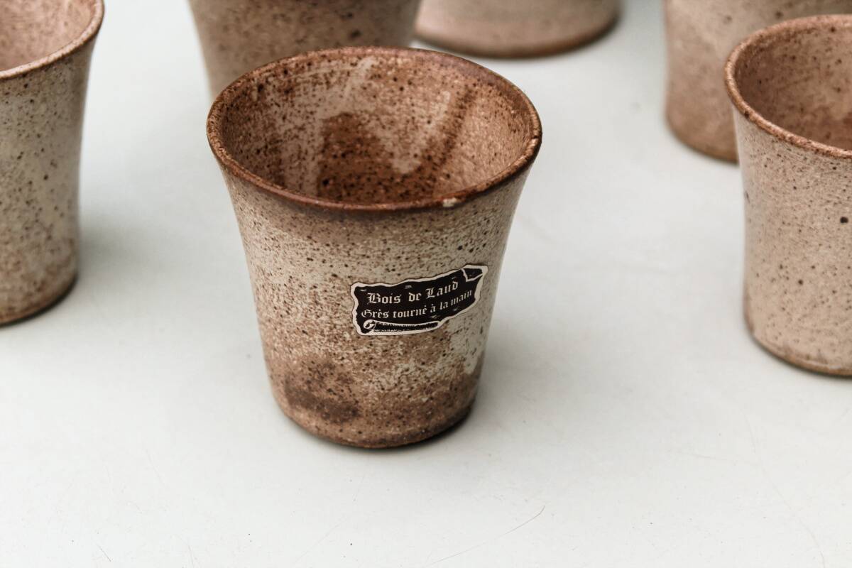 Stoneware service, pottery from Bois de Laud