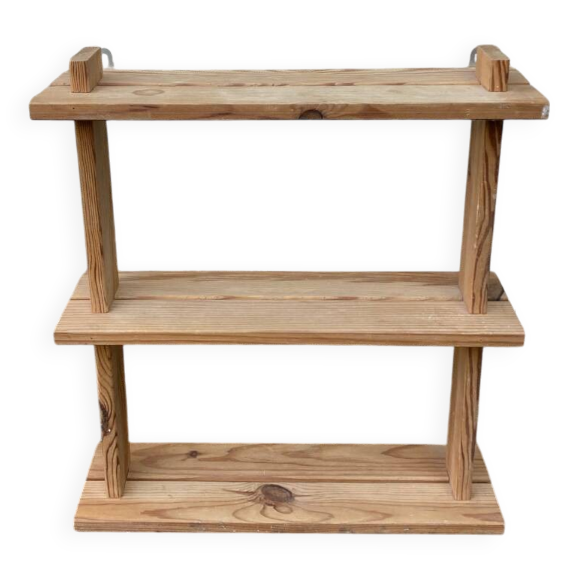 Vintage pine wall shelf