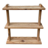 Vintage pine wall shelf