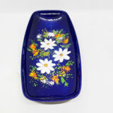 Enameled platter, copper bowl, Germany, 1960s