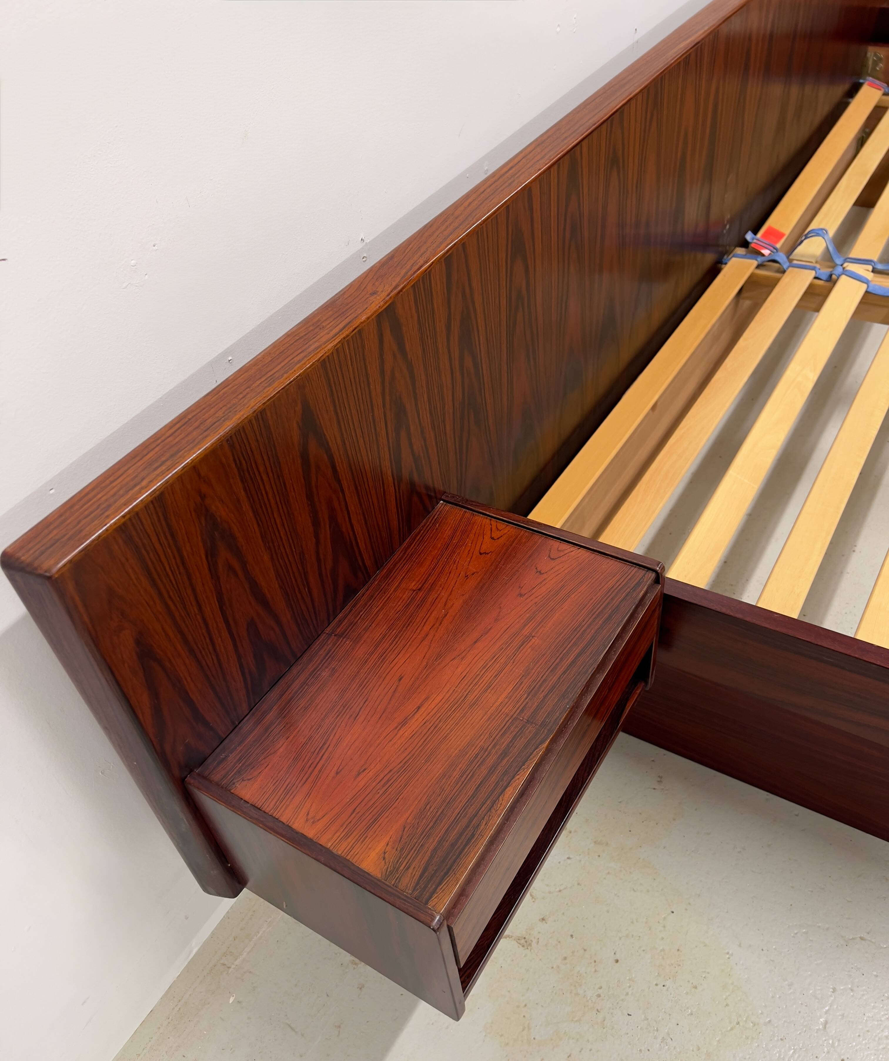 Danish Floating Bed By Sannemans Møbelfabrik.