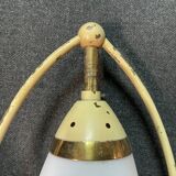 Italian opaline glass sconces