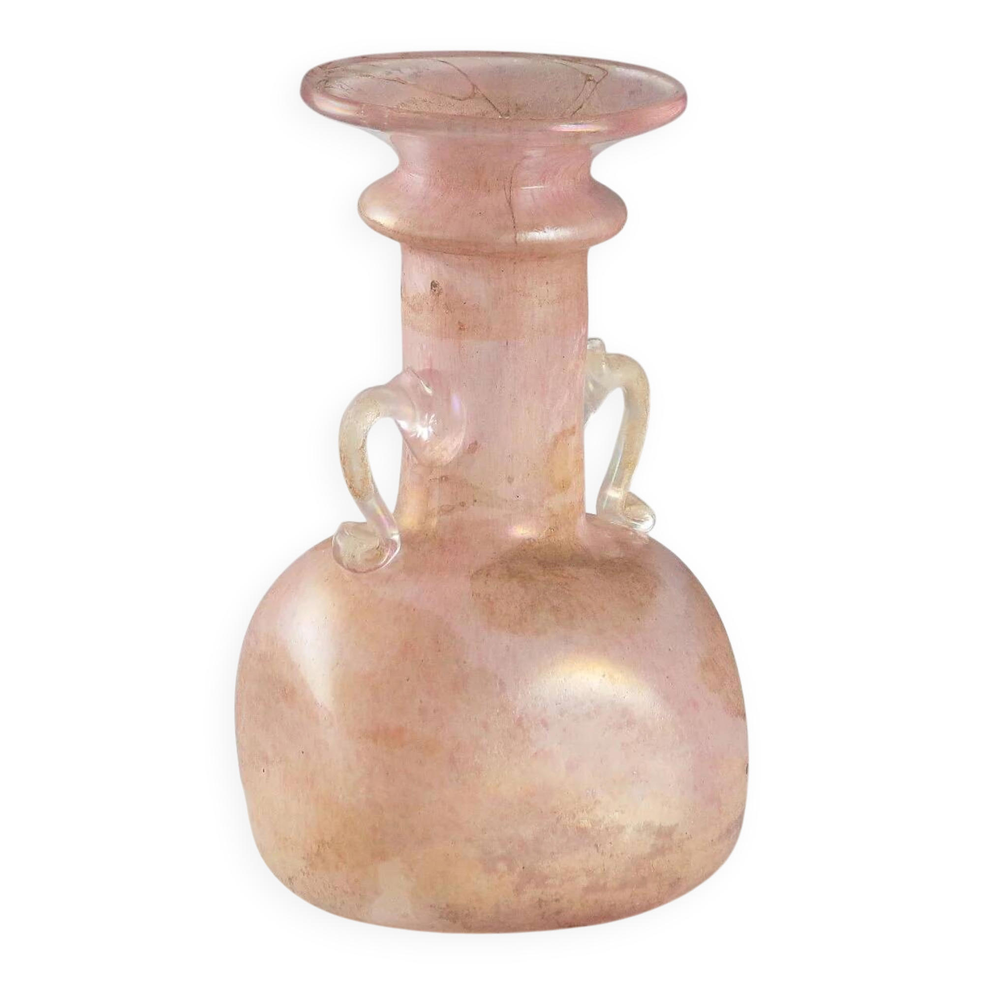 Vintage coloured Murano glass vase, Italy, 1970s