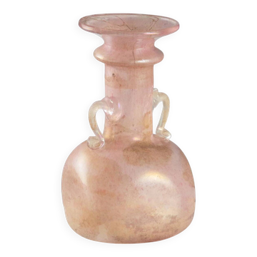 Vintage coloured Murano glass vase, Italy, 1970s