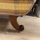 Antique regency mahogany 3-seater sofa.