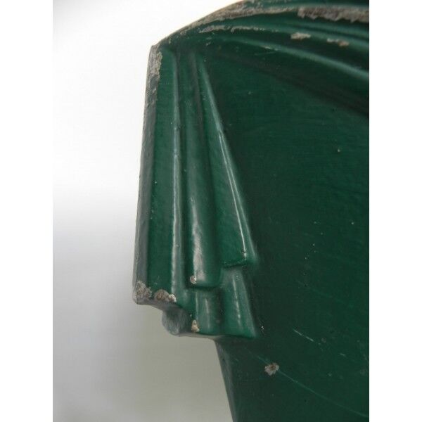 Garden Art Deco cast iron cauldron