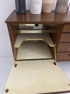 vintage teak sideboard