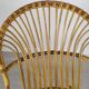 Rocking-flesh rattan vintage