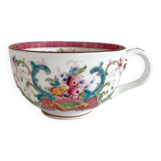 Antique coffee cup in fine earthenware Minton England 19th century