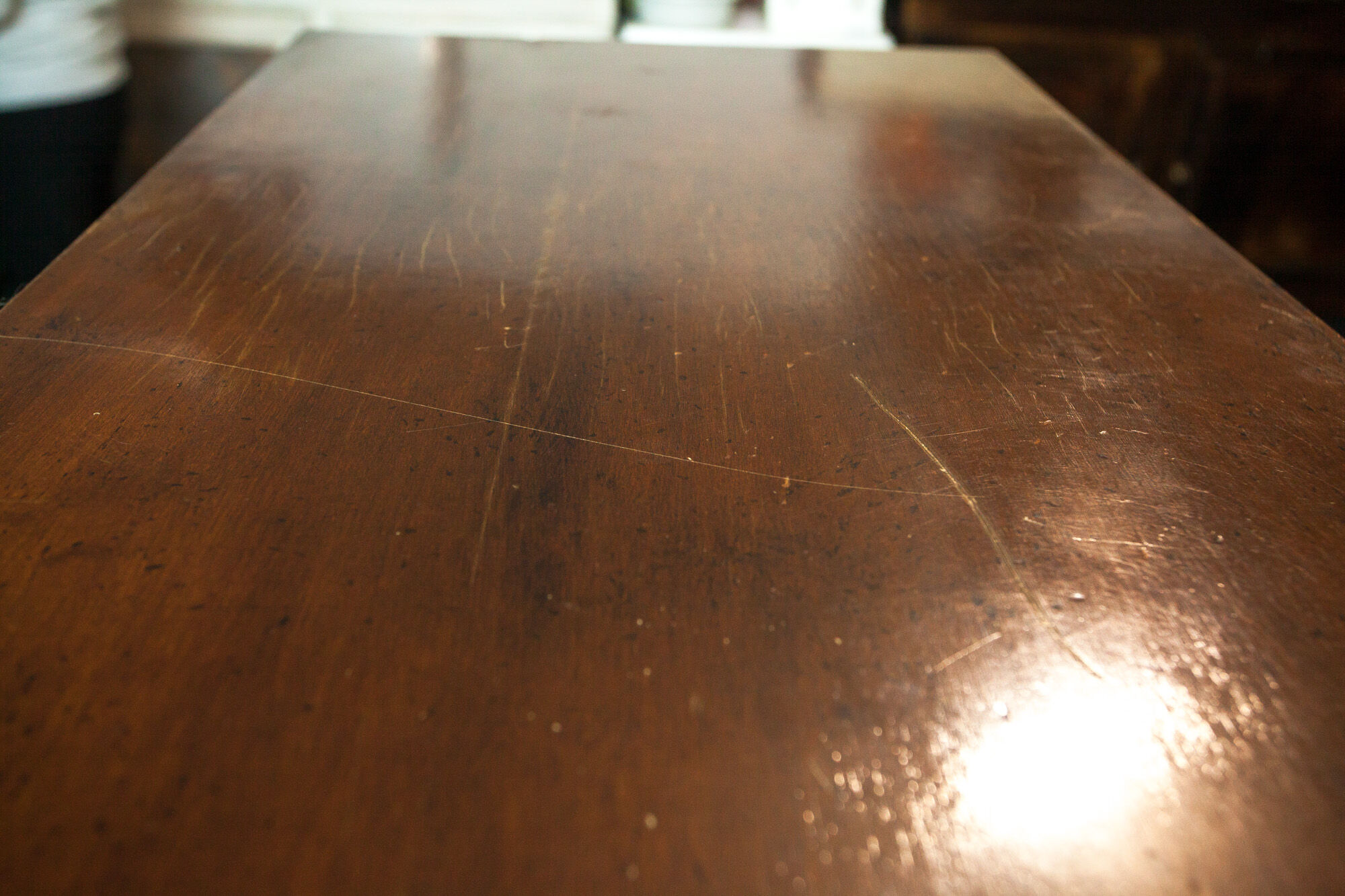 Solid wood semainier