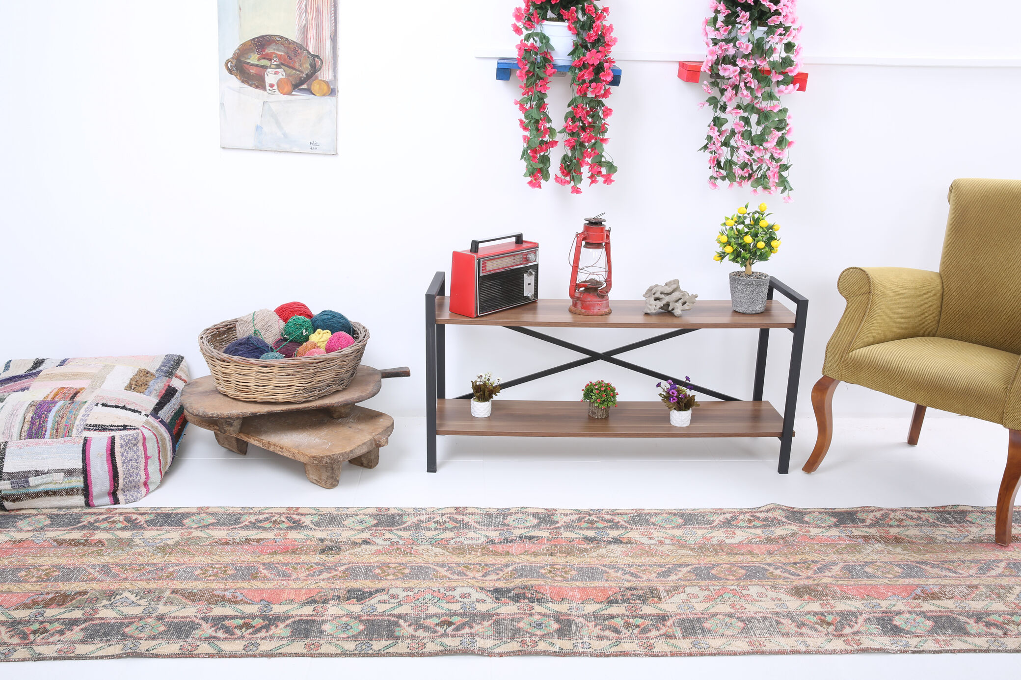 2x11 turkish vintage patchwok rug, 2x11 patchwork runner