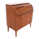 Secrétaire scandinave en acajou, Suède, 1950